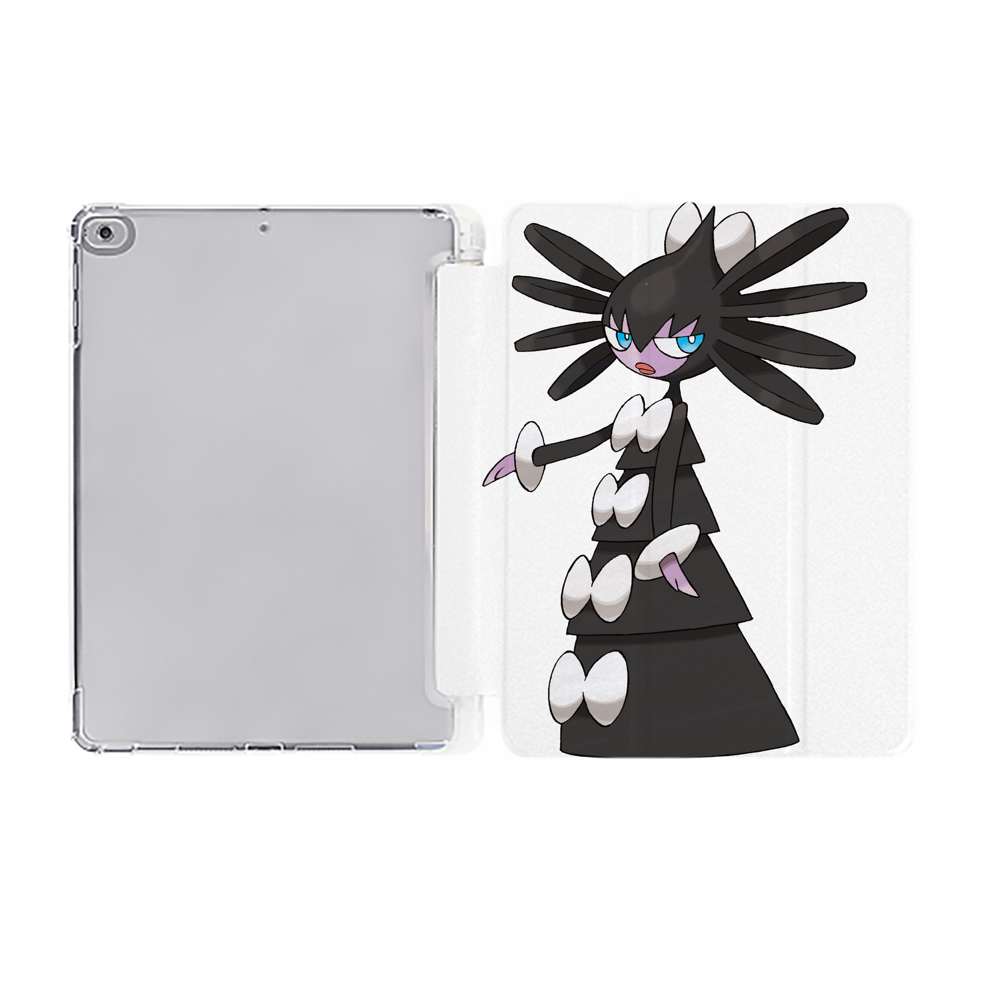 （画像用） ポケットモンスター Pokémon IPad ケース ペン収納付き 三つ折りスタンド PUレザー×シリコン 対応機種9.5/10.5/10.9インチ